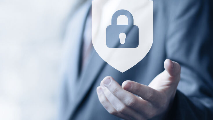 © maxsim - Fotolia attack cyber security data protection privacy fraud online man network credit shield business technology digital computer internet information safety background code virus concept anti card symbol financial theft scam sign people web communication system lock protect safe secure identity crime guard businesswoman locked