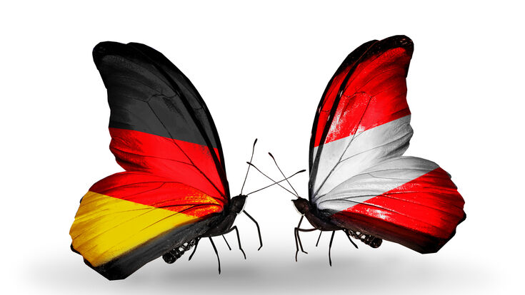 © suns07butterfly - Fotolia flag united states two relation butterfly politics politician world power insect emblem army symbol concept contact nation national partnership partners support money isolated on white star solidarity country trade transatlantic communication help economy interests cooperation independence germany german austria flag united states two relation butterfly politics politician world power insect emblem army symbol concept contact nation national partnership partners support money isolated on white star solidarity country trade transatlantic communication help economy interests cooperation independence germany german austria