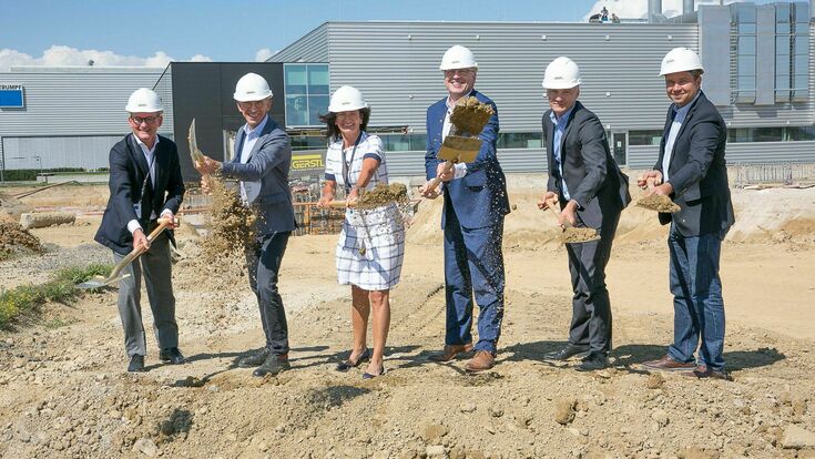 © TRUMPF Austria Pasching Baustelle