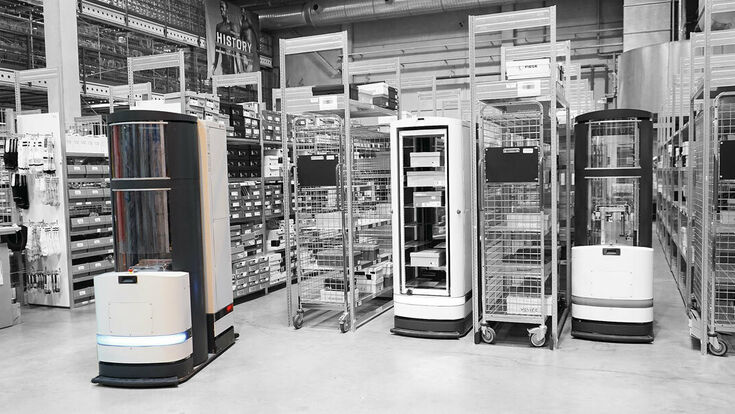 © Magazino Logistik-Roboter TORU