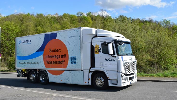 © Sonepar Sonepar zu Wasserstoff Lkw