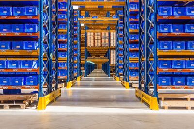© cargo-partner Lagerhalle