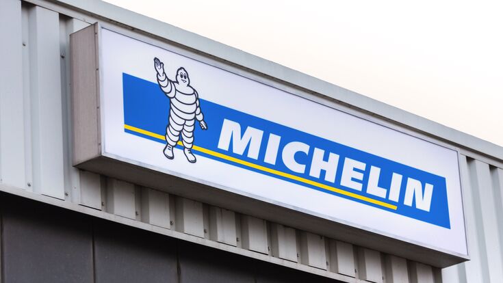 © Tobias Arhelger - stock.adobe.com duisburg, North Rhine-Westphalia/germany - 22 11 18: michelin sign in duisburg germany